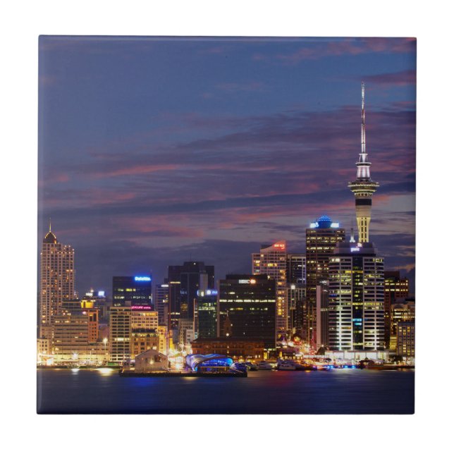 Skyline Cidade de Auckland (Frente)