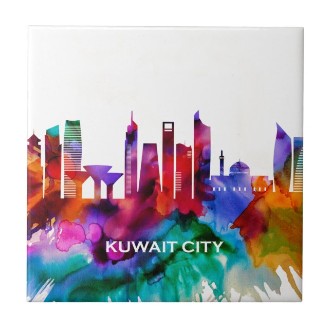 Skyline Cidade do Kuwait (Frente)