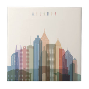 Skyline da cidade de Atlanta, Geórgia