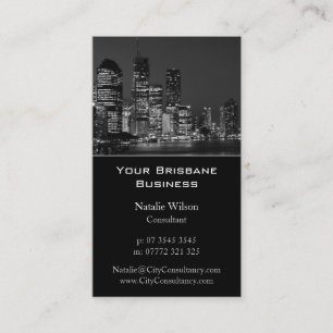 Skyline da cidade de Brisbane - cartão de visita