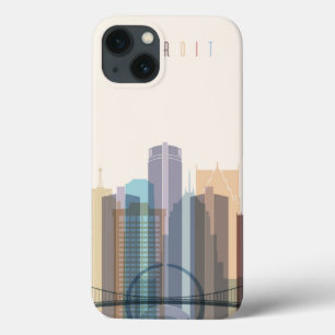 Skyline da cidade de Detroit, Michigan