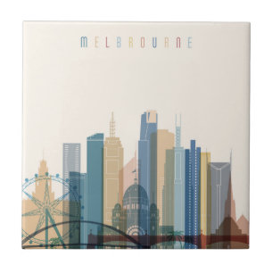 Skyline da cidade de Melbourne, Austrália