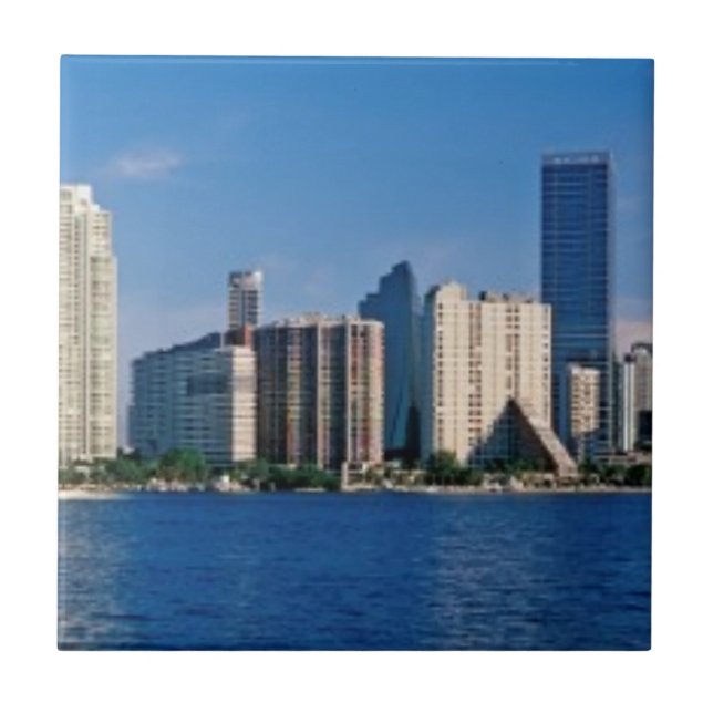 Skyline de Miami, Florida (Frente)