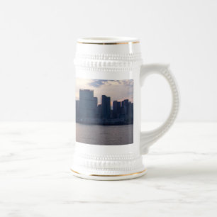 Skyline de NYC - caneca de cerveja