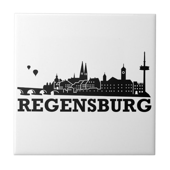 Skyline de Regensburg (Frente)