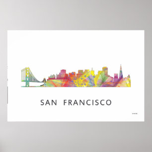 SKYLINE DE SAN FRANCISCO - WB1 - POSTER