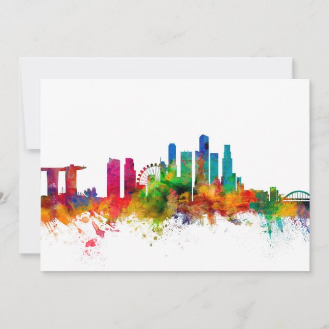 Skyline de Singapore (Frente)