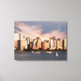 Skyline do Lower Manhattan das canvas NYC