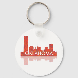 SKYLINE do OKLAHOMA CITY - chaveiro