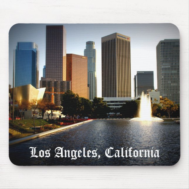 Skyline Mousepad de Los Angeles (Frente)