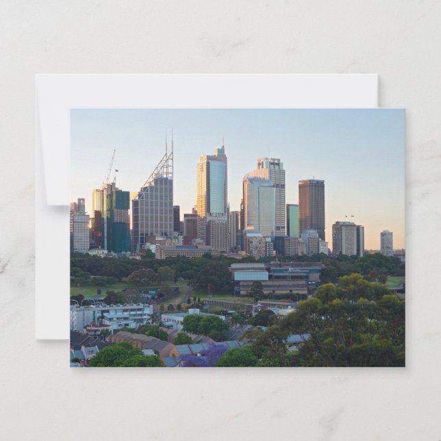 Skyscrapers do Sydney Business Center (Frente)