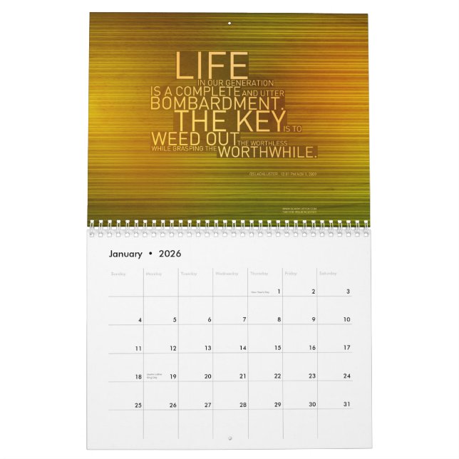 @slackluster: O calendário 2010 do Twitter (Jan 2026)