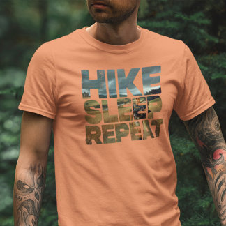 Sleep Repetir Camisa T-Shirt