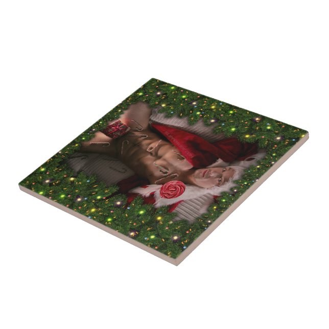 SlipperyJoe masculino do peito seis pacotes de est (Lateral)