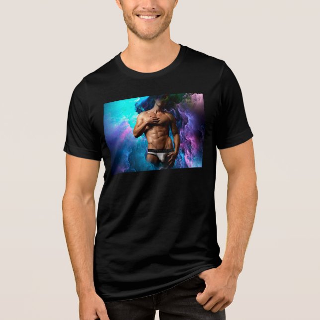 SlipperyJoe's cueca masculina musculosa protuberân (Frente)