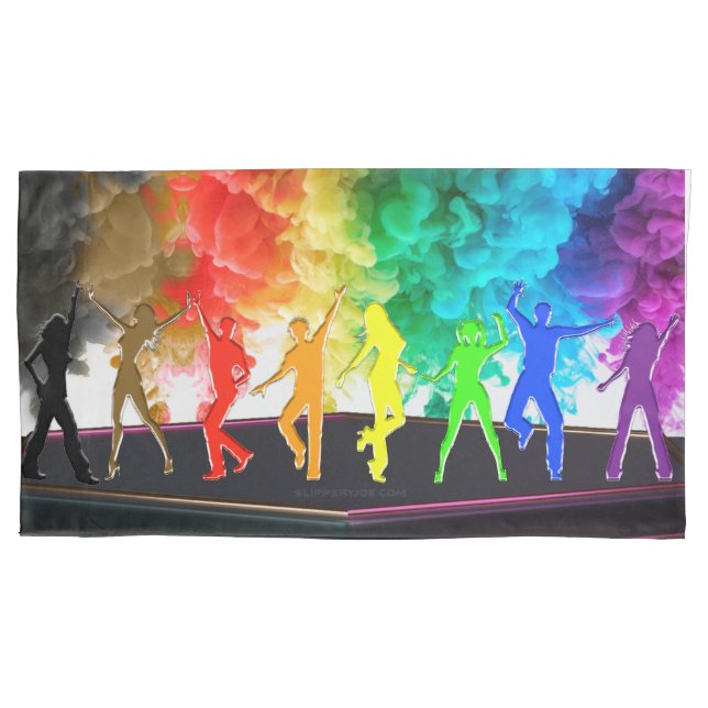 SlipperyJoe's Dancing Pride Shadows gay presentes  (Frente)