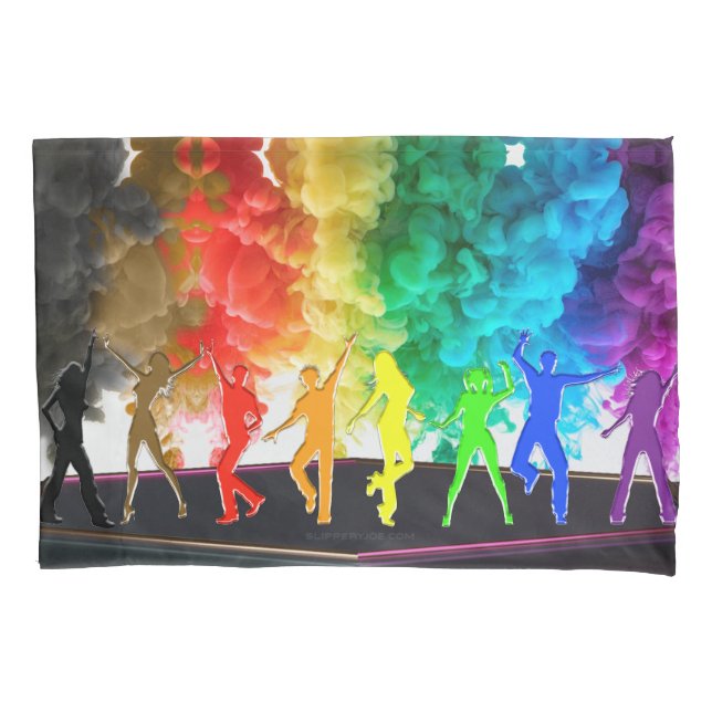 SlipperyJoe's Dancing Pride Shadows gay presentes  (Frente)
