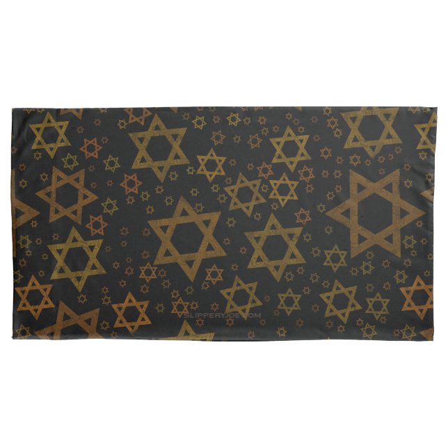 SlipperyJoe's Estrela de David temática de Hanukka (Frente)