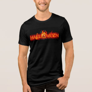 SlipperyJoe's Halloween enorme letra de fogo ca