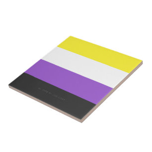 SlipperyJoe's Nonbinary Pride Flag gay LGBTQ