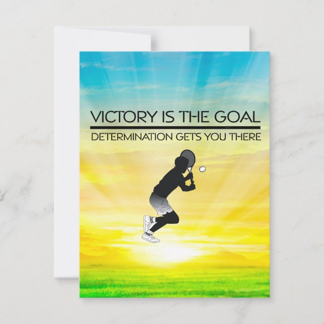 Slogan de vitória do Tênis TOP (Frente)