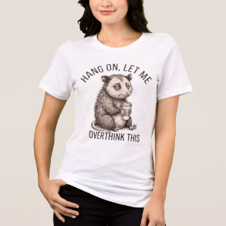 Slogan do Pensador Excessivo com Arco-íris Possum