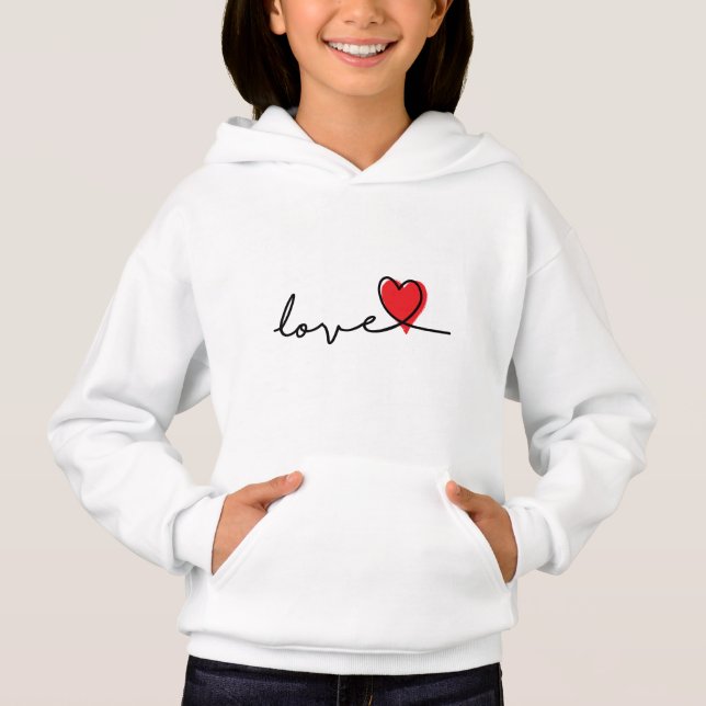 Slogan love. Hartjes, hartje. Valentijnsdag. (Frente)