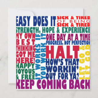 Slogans de 12 Etapas