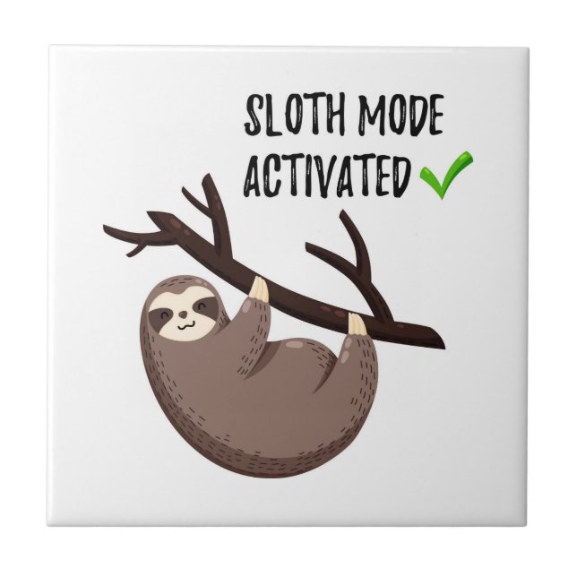 Sloth Says| Modo Largura Ativado (Frente)