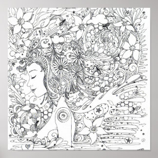 Slow hands - poster print