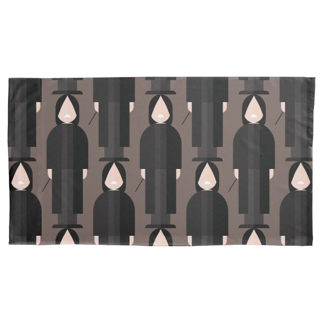 Slytherus – Dark Academia Pillowcase (Frente-Esquerda)