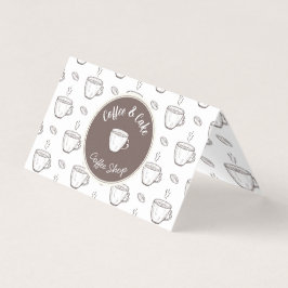 Small Coffee Shop Cottage Bag Topper