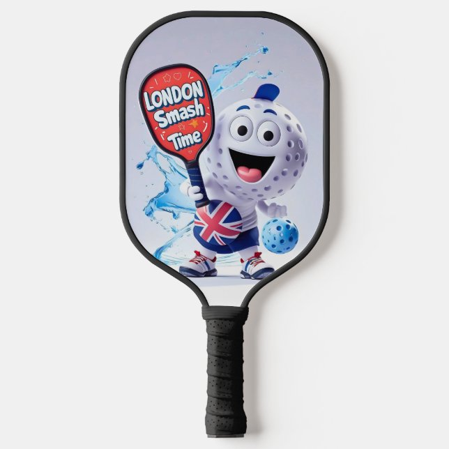 Smash no Big Ben - Design do Pickleball em Londres (Front)