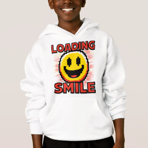 Smile Carregando – Arte de Pixel Retro Face Sorrid