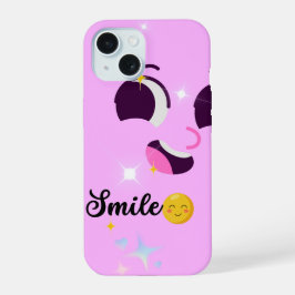 Smile Kawaii Pink Aesthetic Phone Case