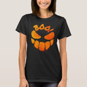 Smile Spooky Face Feliz Camisa do Dia das Bruxas