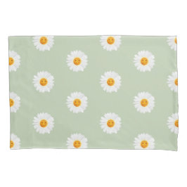 Smiley face da flor da margarida