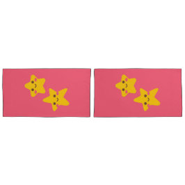 Smiling Stars Pillowcase