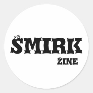 Smirk Zine 3" etiqueta