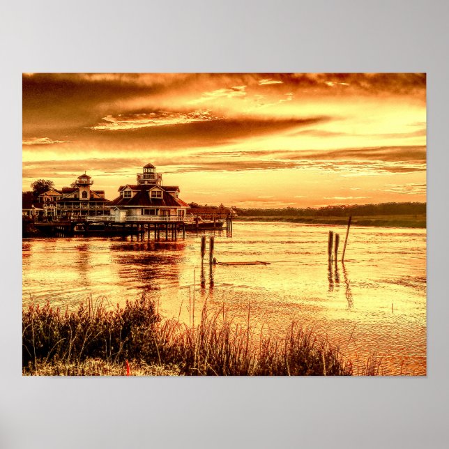 Smithfield Sunset - impressão de arte digital (Frente)