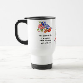 SMOOTH GARDEN PATH caneca de viagem lisa