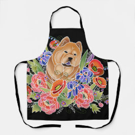 SMOOTH GARDEN PATH Chow All-Over Impressão Apron