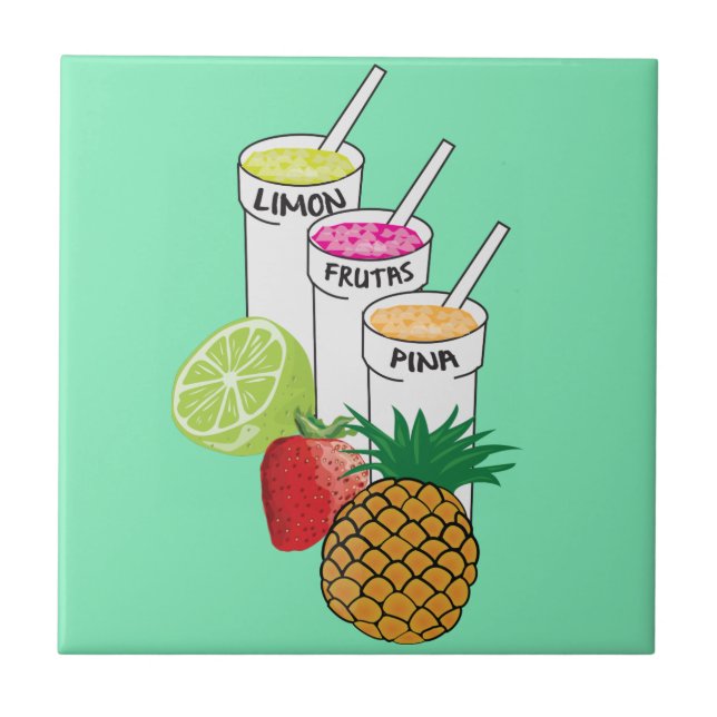Smoothie da fruta do verão (Frente)