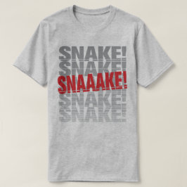 Snaaake! Camiseta