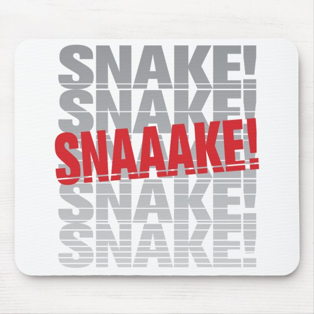 Snaaake! Mousepad (Frente)
