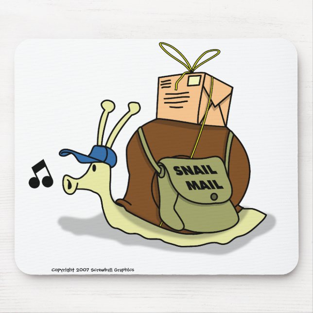 Snail mail Mousepad (Frente)