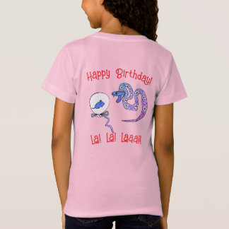 Snake@Mouse Camiseta impressão para crianças Feliz