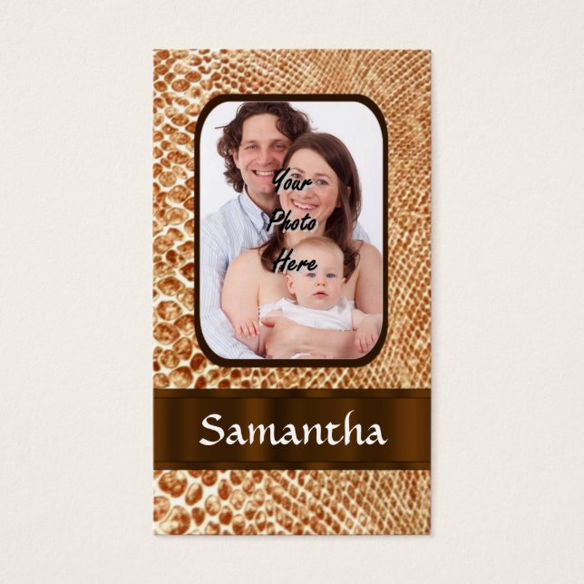 Snakeskin parece personalizado (Frente)