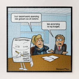 Sneaky Budget Engraçado Quebra-cabeça Jigsee