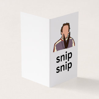 Snip Snip - Parabéns pela Vasectomia / Melhoras